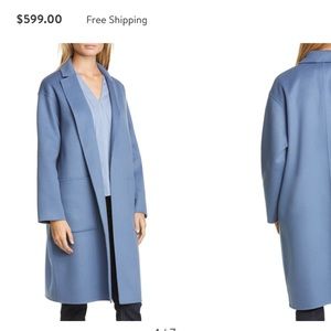 Lewit double face wool and cashmere coat